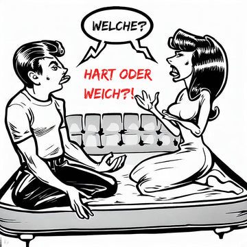Die ewige Frage: Weiche oder harte Matratze?