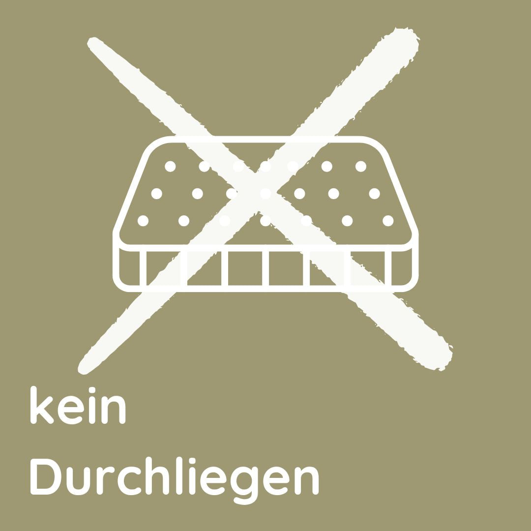 Purmia® Matratze – langlebige Stabilität und Unterstützung ohne Durchliegen.